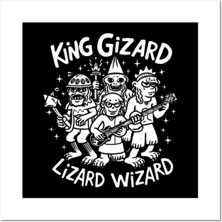 King Gizzard & The Lizard Wizard - Original Fan Art Posters and Art